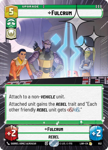 Fulcrum (652) (Hyperspace Foil) (652) [A Lawless Time] - The Mythic Store | 24h Order Processing