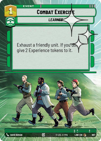 Combat Exercise (667) (Hyperspace Foil) (667) [A Lawless Time] - The Mythic Store | 24h Order Processing