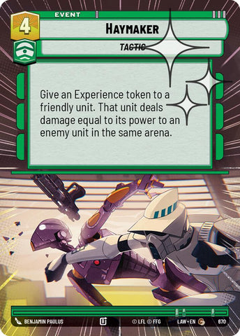 Haymaker (670) (Hyperspace Foil) (670) [A Lawless Time] - The Mythic Store | 24h Order Processing
