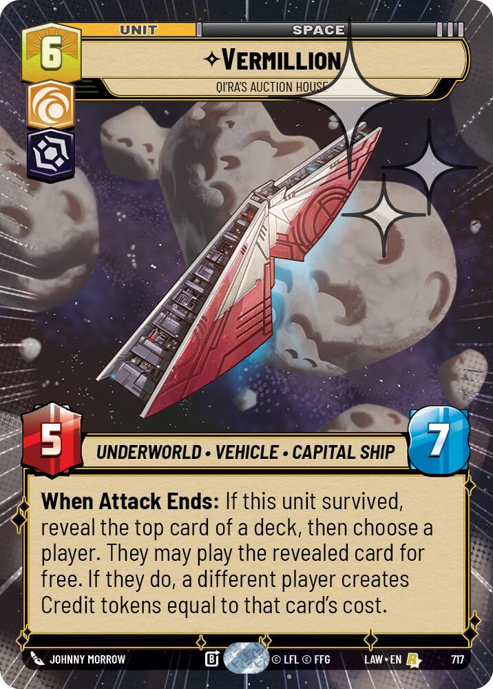 Vermillion - Qi'Ra's Auction House (717) (Hyperspace Foil) (717) [A Lawless Time] - The Mythic Store | 24h Order Processing