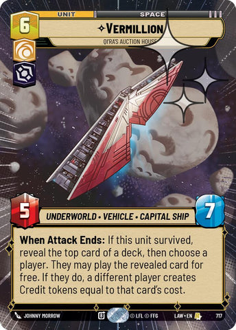Vermillion - Qi'Ra's Auction House (717) (Hyperspace Foil) (717) [A Lawless Time] - The Mythic Store | 24h Order Processing