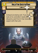 Hold for Questioning (719) (Hyperspace Foil) (719) [A Lawless Time] - The Mythic Store | 24h Order Processing