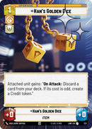 Han's Golden Dice (727) (Hyperspace Foil) (727) [A Lawless Time] - The Mythic Store | 24h Order Processing