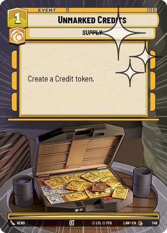 Unmarked Credits (746) (Hyperspace Foil) (746) [A Lawless Time] - The Mythic Store | 24h Order Processing