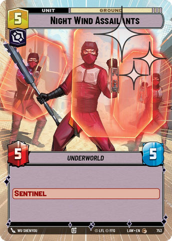 Night Wind Assailants (753) (Hyperspace Foil) (753) [A Lawless Time] - The Mythic Store | 24h Order Processing