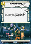 Fire Across the Galaxy (758) (Hyperspace Foil) (758) [A Lawless Time] - The Mythic Store | 24h Order Processing