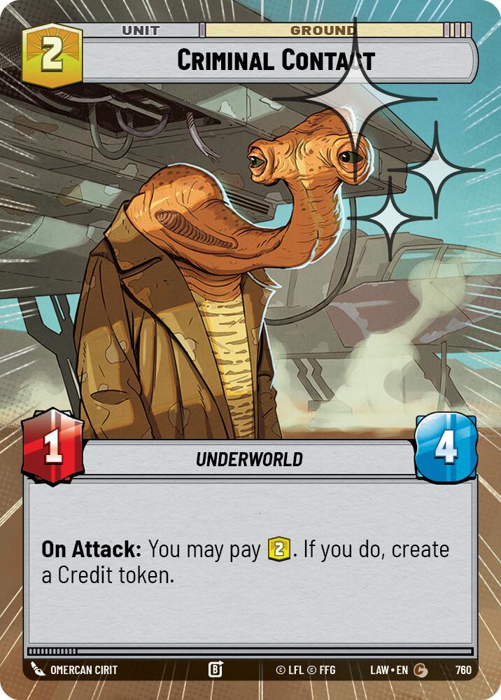 Criminal Contact (760) (Hyperspace Foil) (760) [A Lawless Time] - The Mythic Store | 24h Order Processing
