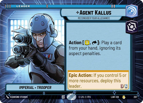 Agent Kallus - Reconsider Your Allegiance (Hyperspace) (267) (267) [A Lawless Time] - The Mythic Store | 24h Order Processing