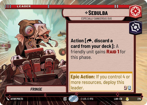 Sebulba - Especially Dangerous Dug (Hyperspace) (276) (276) [A Lawless Time] - The Mythic Store | 24h Order Processing