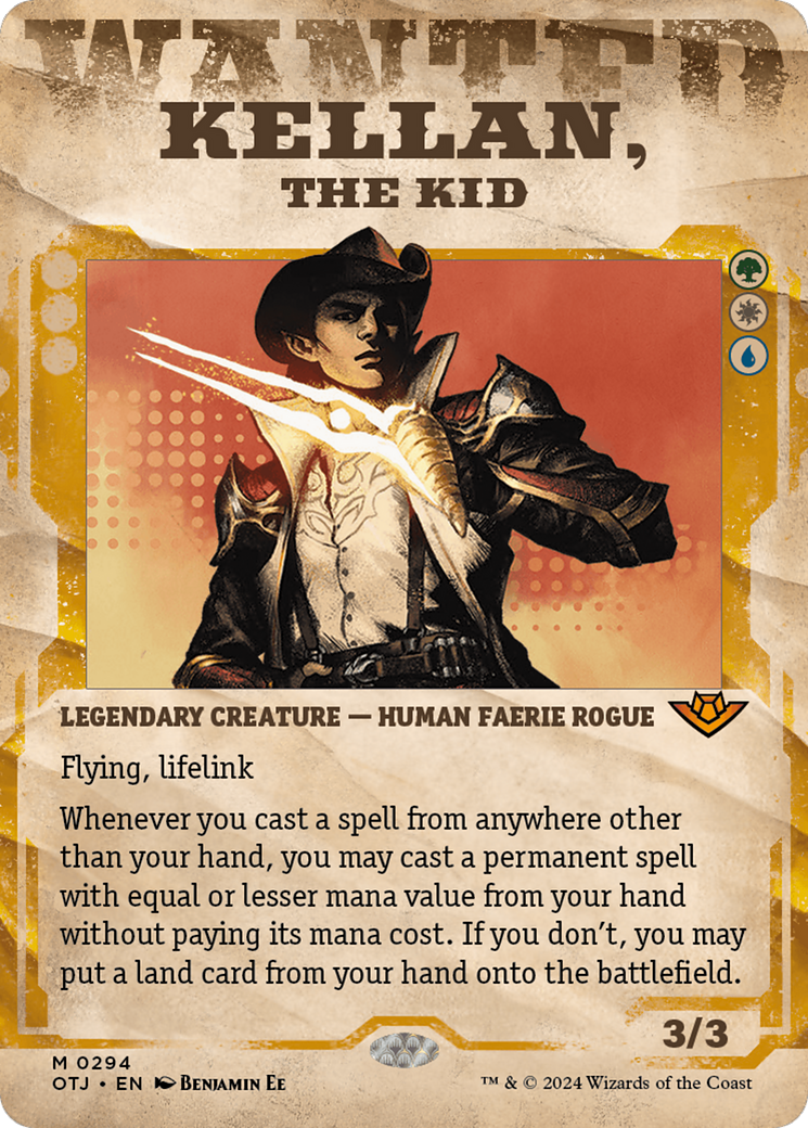 Kellan, the Kid (Showcase) [Outlaws of Thunder Junction] - The Mythic Store | 24h Order Processing