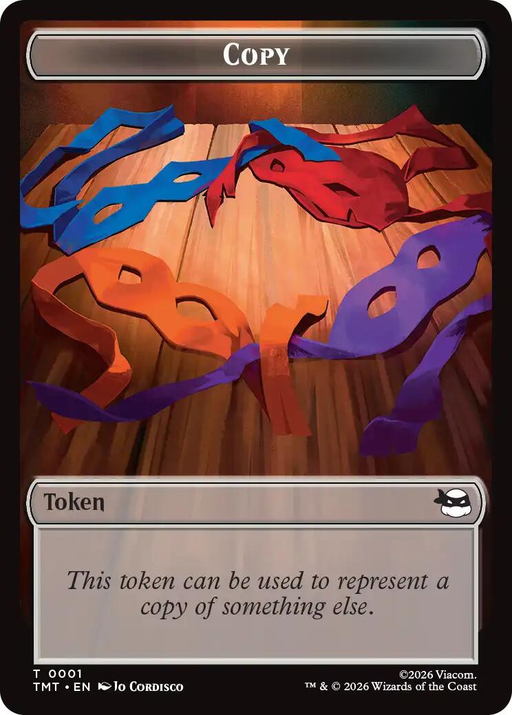 Ooze // Copy Double-Sided Token [Teenage Mutant Ninja Turtles Commander Tokens] - The Mythic Store | 24h Order Processing