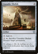 Unstable Obelisk [Commander 2021] - The Mythic Store | 24h Order Processing