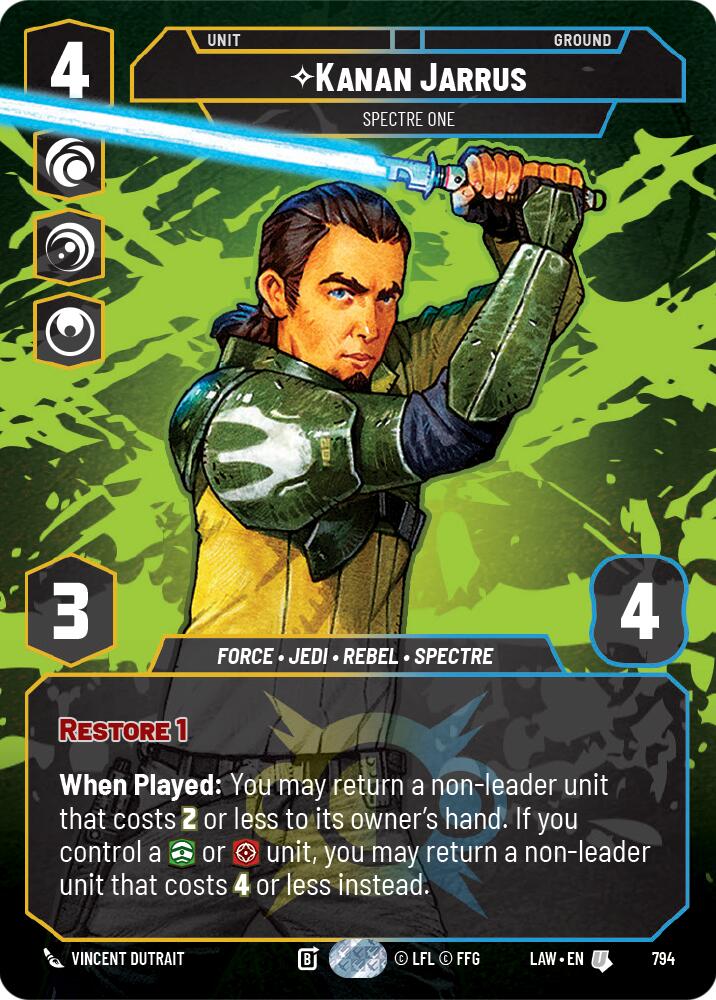 Kanan Jarrus - Spectre One (Prestige) (794) (794) [A Lawless Time] - The Mythic Store | 24h Order Processing