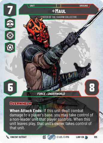 Maul - Master of the Shadow Collective (Prestige) (815) (815) [A Lawless Time] - The Mythic Store | 24h Order Processing