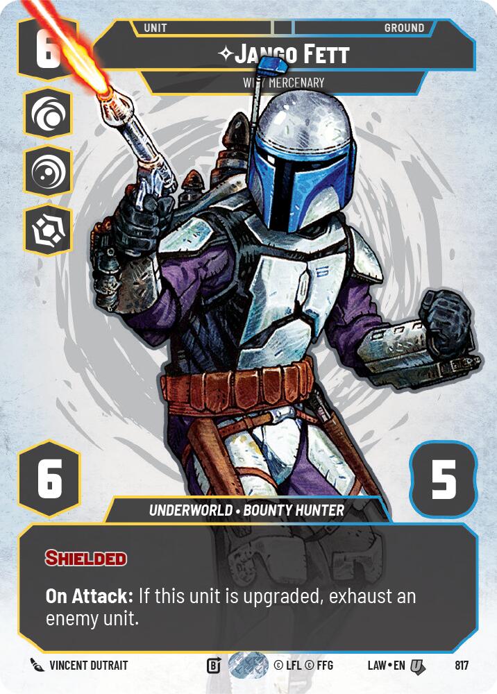 Jango Fett - Wily Mercenary (Prestige) (817) (817) [A Lawless Time] - The Mythic Store | 24h Order Processing