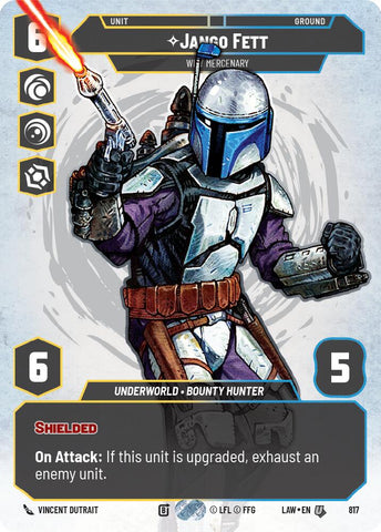 Jango Fett - Wily Mercenary (Prestige) (817) (817) [A Lawless Time] - The Mythic Store | 24h Order Processing