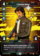 Cassian Andor - Everything for the Rebellion (Prestige Foil) (840) (840) [A Lawless Time] - The Mythic Store | 24h Order Processing