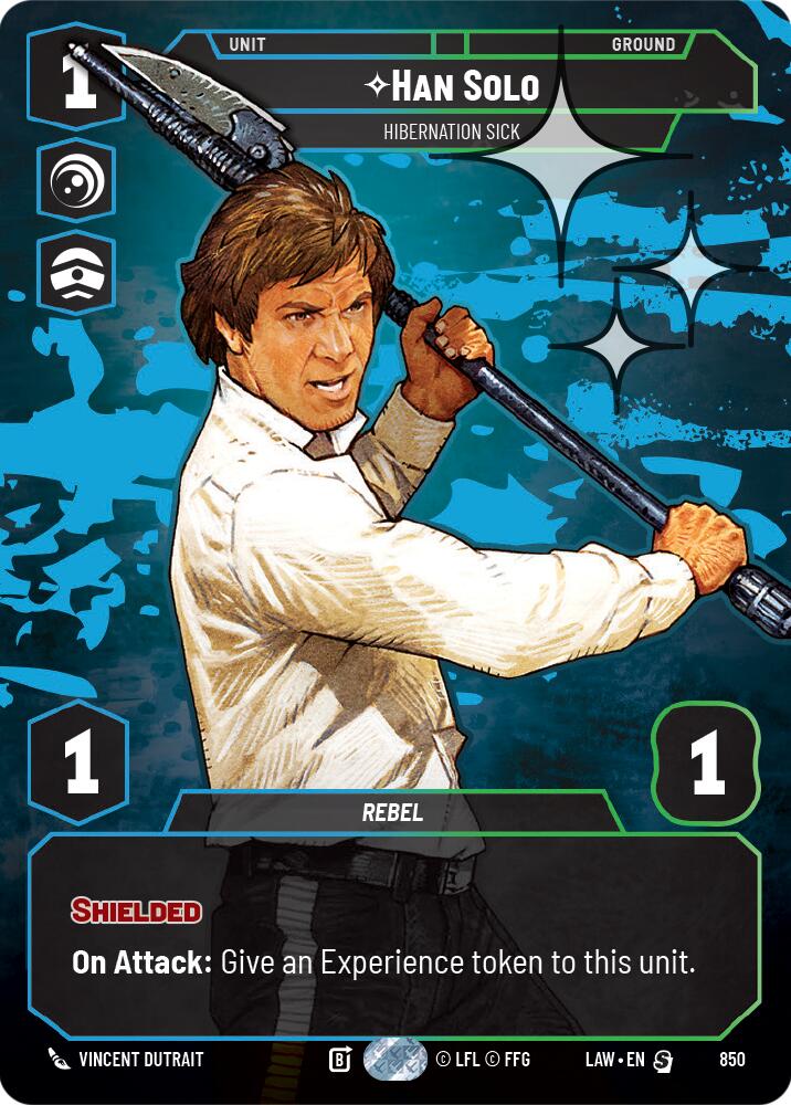 Han Solo - Hibernation Sick (Prestige Foil) (850) (850) [A Lawless Time] - The Mythic Store | 24h Order Processing