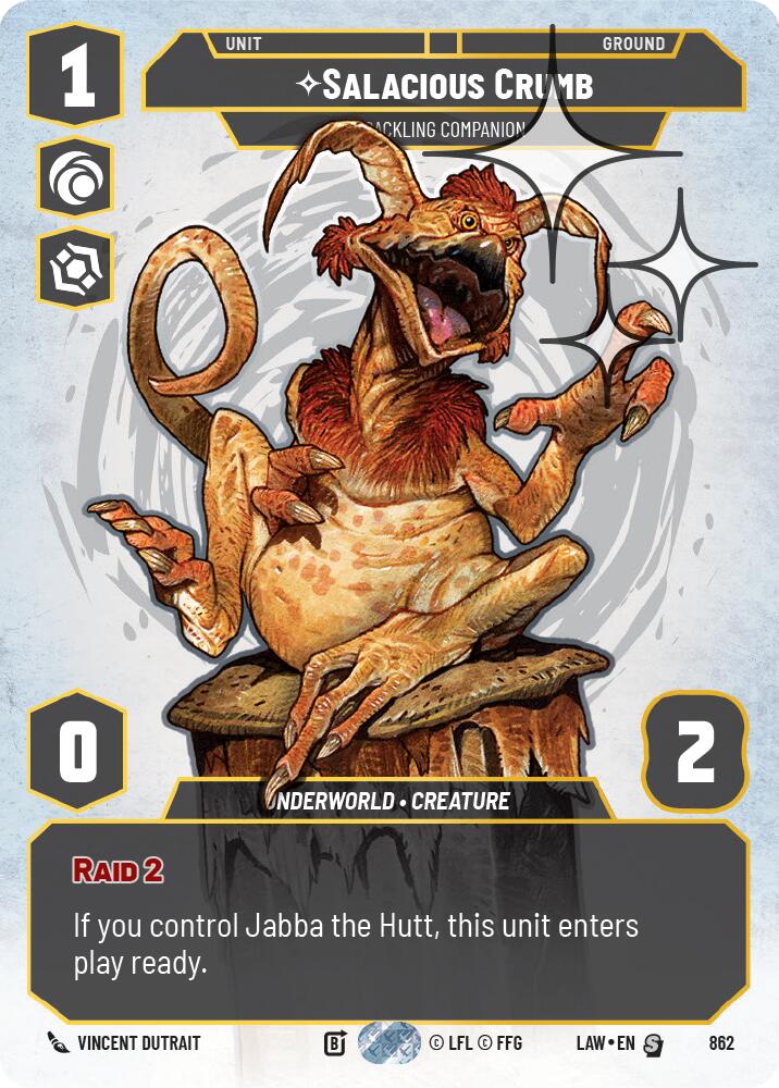 Salacious Crumb - Cackling Companion (Prestige Foil) (862) (862) [A Lawless Time] - The Mythic Store | 24h Order Processing
