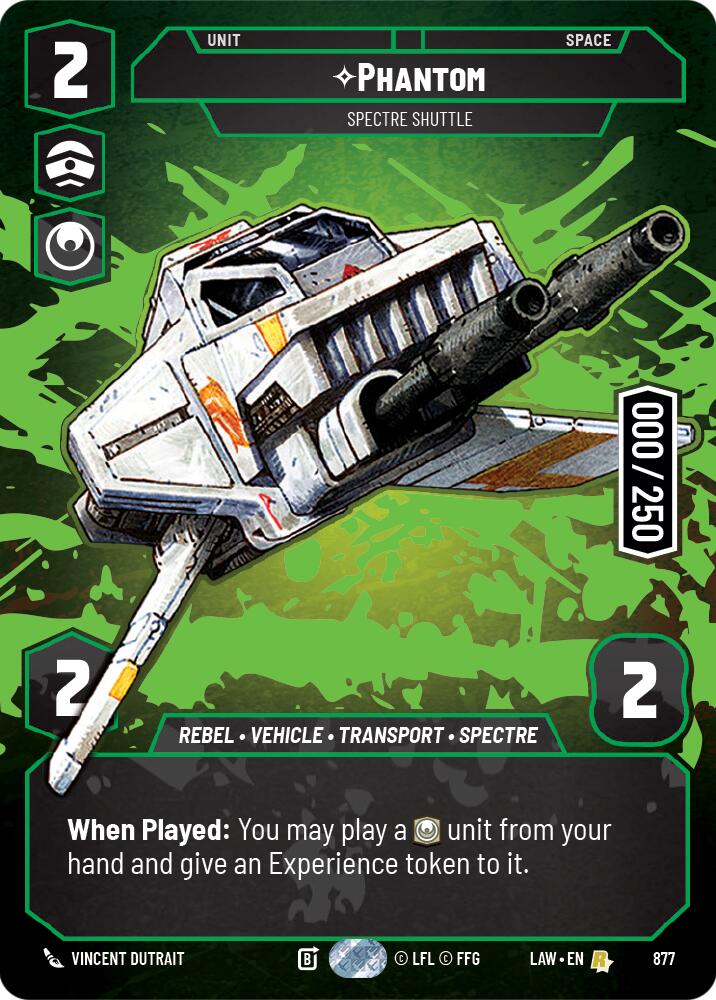 Phantom - Spectre Shuttle (Serialized) (877) (877) [A Lawless Time] - The Mythic Store | 24h Order Processing