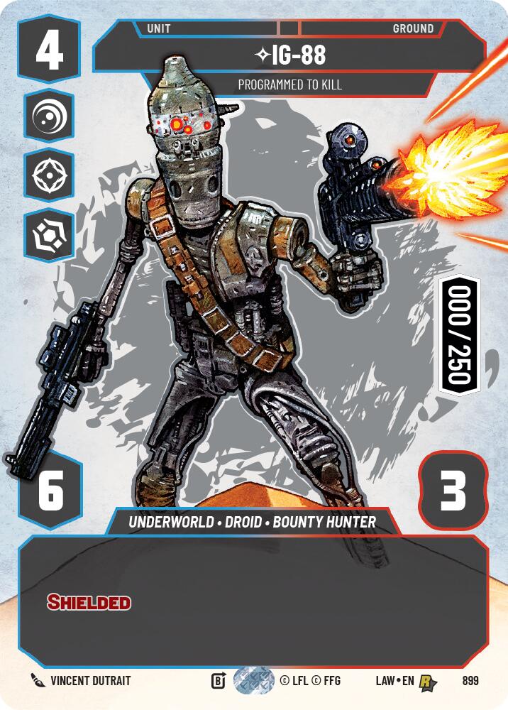 IG-88 - Programmed to Kill (Serialized) (899) (899) [A Lawless Time] - The Mythic Store | 24h Order Processing