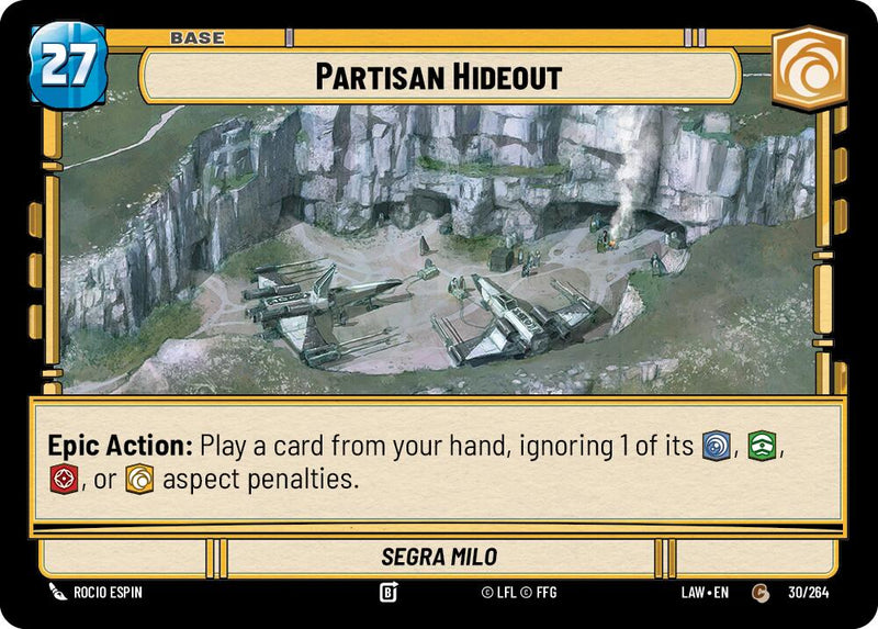 Partisan Hideout // Credit (30 // T01) (30 // T01) [A Lawless Time] - The Mythic Store | 24h Order Processing