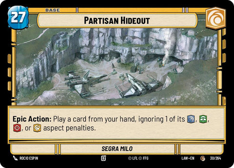 Partisan Hideout // Shield (30 // T03) (30 // T03) [A Lawless Time] - The Mythic Store | 24h Order Processing