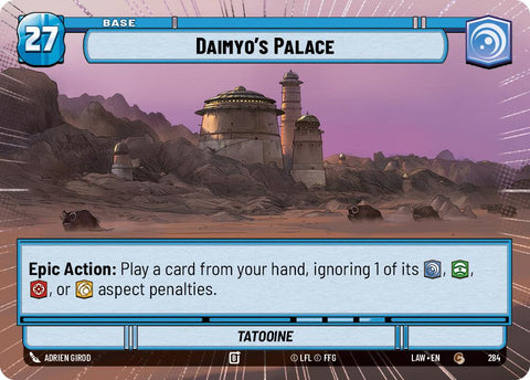 Daimyo's Palace // Credit (284 // t04) (Hyperspace) (284 // T04) [A Lawless Time] - The Mythic Store | 24h Order Processing