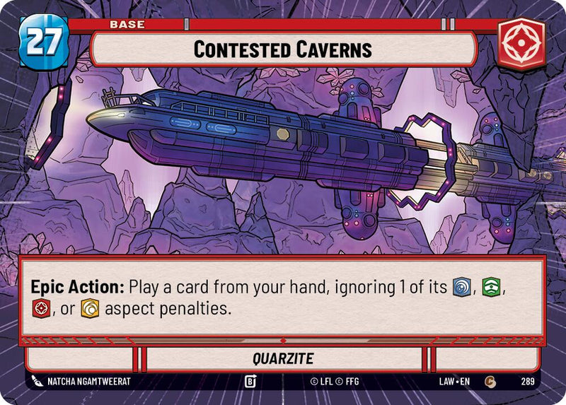 Contested Caverns // Credit (289 // t04) (Hyperspace) (289 // T04) [A Lawless Time] - The Mythic Store | 24h Order Processing