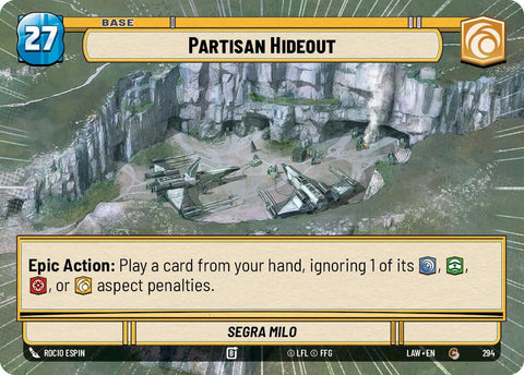 Partisan Hideout // Credit (294 // t04) (Hyperspace) (294 // T04) [A Lawless Time] - The Mythic Store | 24h Order Processing