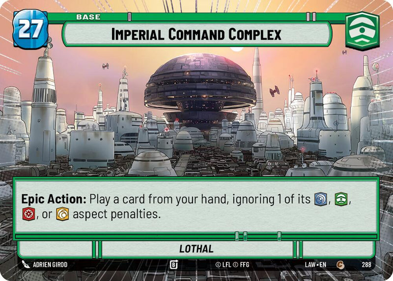 Imperial Command Complex // Shield (288 // t06) (Hyperspace) (288 // T06) [A Lawless Time] - The Mythic Store | 24h Order Processing