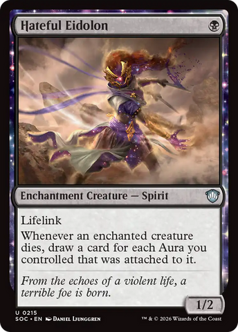 Hateful Eidolon [Secrets of Strixhaven Commander] - The Mythic Store | 24h Order Processing