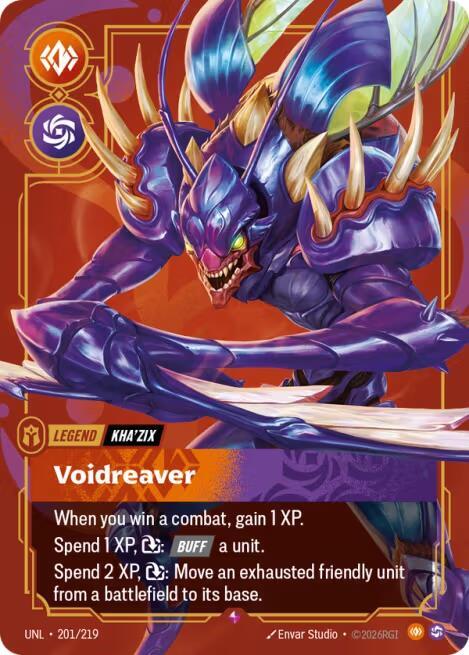 Kha'Zix - Voidreaver (201/219) [Unleashed] - The Mythic Store | 24h Order Processing