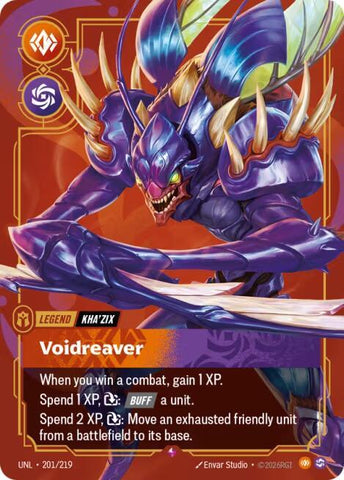 Kha'Zix - Voidreaver (201/219) [Unleashed] - The Mythic Store | 24h Order Processing