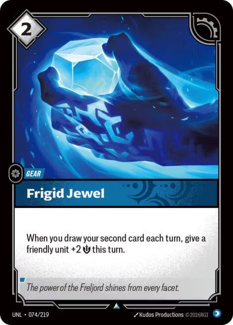 Frigid Jewel (074/219) [Unleashed] - The Mythic Store | 24h Order Processing