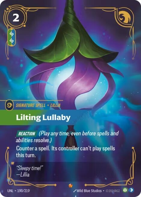 Lilting Lullaby (190/219) [Unleashed] - The Mythic Store | 24h Order Processing