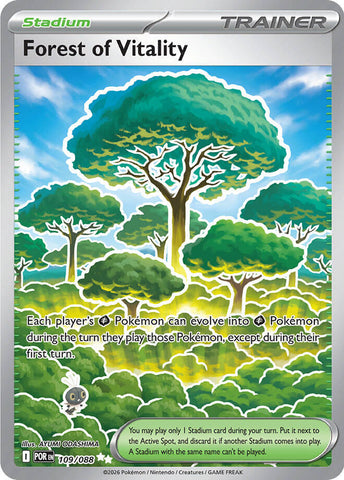 Forest of Vitality (109/088) [Mega Evolution: Perfect Order] - The Mythic Store | 24h Order Processing