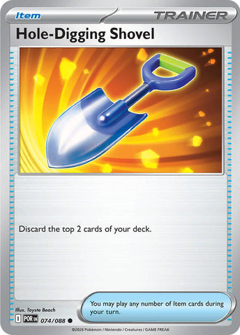 Hole-Digging Shovel (074/088) [Mega Evolution: Perfect Order] - The Mythic Store | 24h Order Processing