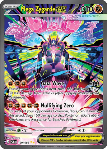 Mega Zygarde ex (120/088) [Mega Evolution: Perfect Order] - The Mythic Store | 24h Order Processing