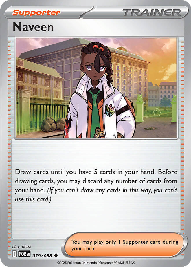 Naveen (079/088) [Mega Evolution: Perfect Order] - The Mythic Store | 24h Order Processing