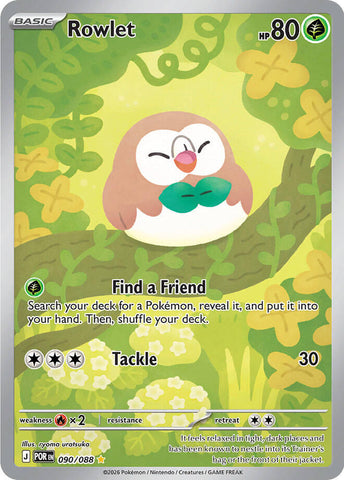 Rowlet (090/088) [Mega Evolution: Perfect Order] - The Mythic Store | 24h Order Processing