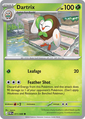 Dartrix (011/088) [Mega Evolution: Perfect Order] - The Mythic Store | 24h Order Processing