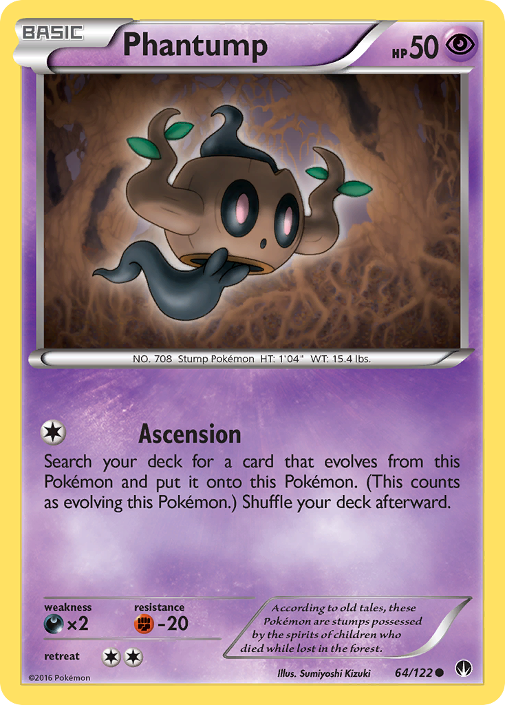 Phantump (64/122) [XY: BREAKpoint] - The Mythic Store | 24h Order Processing