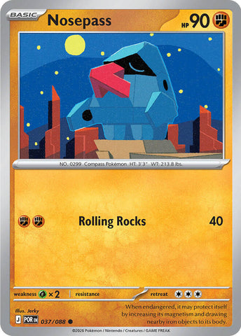 Nosepass (037/088) [Mega Evolution: Perfect Order] - The Mythic Store | 24h Order Processing