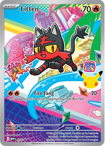 Litten (044) [Mega Evolution Promo] - The Mythic Store | 24h Order Processing