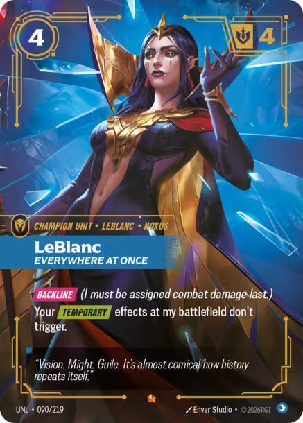 LeBlanc - Everywhere At Once (090/219) [Unleashed] - The Mythic Store | 24h Order Processing