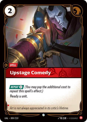 Upstage Comedy (009/219) [Unleashed] - The Mythic Store | 24h Order Processing