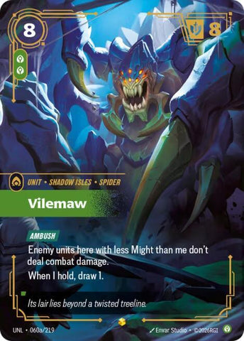 Vilemaw (Alternate Art) (060a/219) [Unleashed] - The Mythic Store | 24h Order Processing