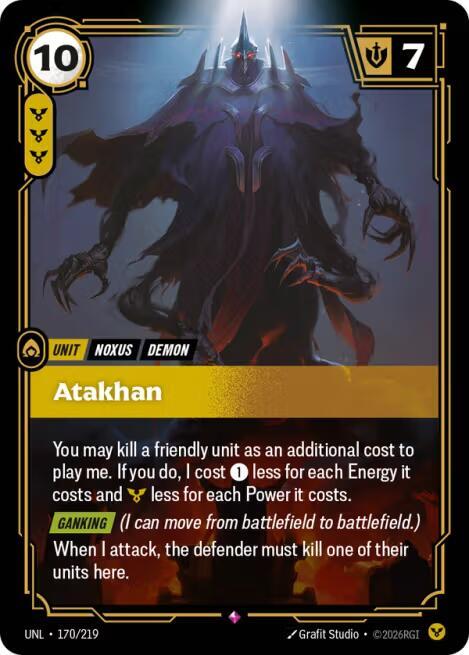 Atakhan (170/219) [Unleashed] - The Mythic Store | 24h Order Processing