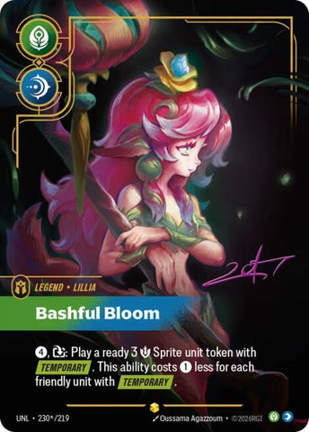Lillia - Bashful Bloom (Signature) (230*/219) [Unleashed] - The Mythic Store | 24h Order Processing